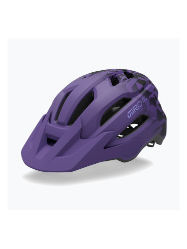 Детска велосипедна каска Giro Fixture II MIPS matte purple rush
