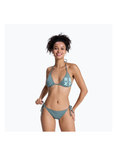 Дамски бански костюм от две части ROXY Solid Essentials Tiki Tri agave green