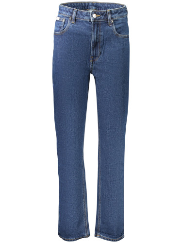 Дамски дънки Calvin Klein в синьо