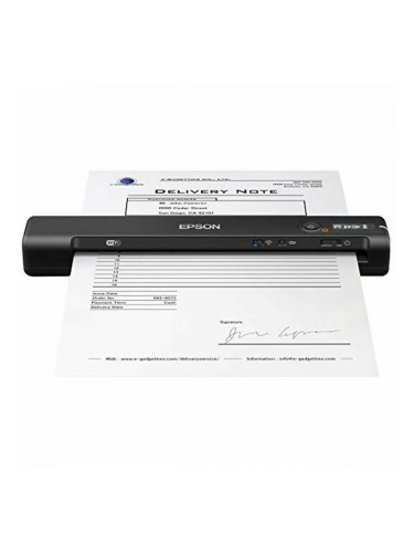 Преносим скенер Epson B11B253401 600 dpi WIFI USB 2.0