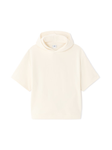 Крем суитшърт Celio Nebishort