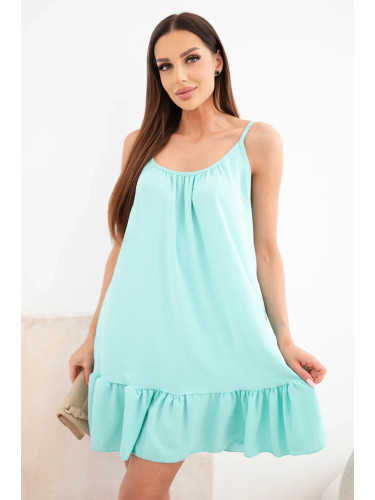 Лятна рокля Kesi с волани и връзки