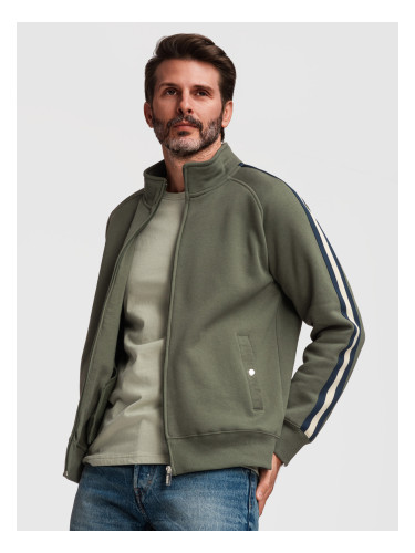 Мъжки суитшърт Ombre с висока яка