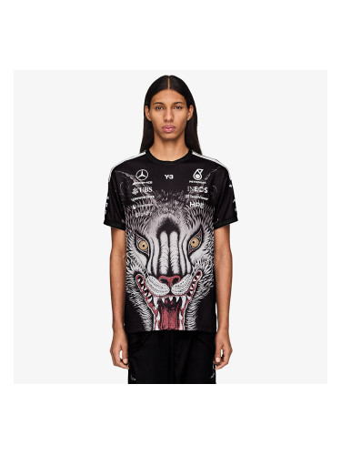 Джърси Y-3 Mercedes AMG Petronas Formula 1 Team Driver Short Sleeve Jersey Black M