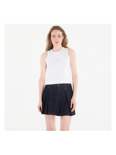 Потник Calvin Klein Jeans Sl 2X2 Baby Rib Logo Crew Tank Bright White S