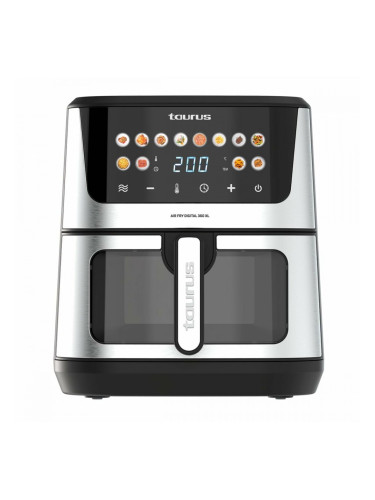 въздушен фритюрник Taurus Черен 2100 W 8 L