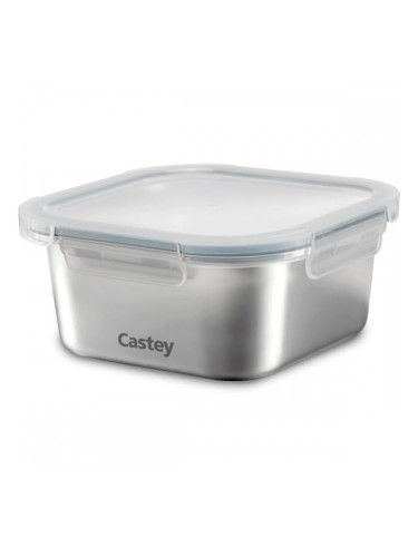 Кутия за обяд Castey C-C600 Сребрист Неръждаема стомана 600 ml