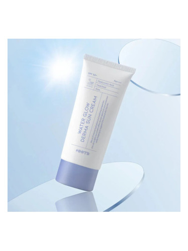 Хидратиращ слънцезащитен крем SPF50+ OOTD Water Glow Derma Sun Cream