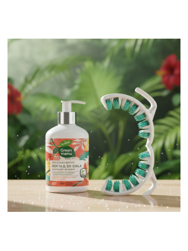 Антицелулитен сет за перфектно тяло с коктейл против стрии Farmona Green Menu & Tesmed