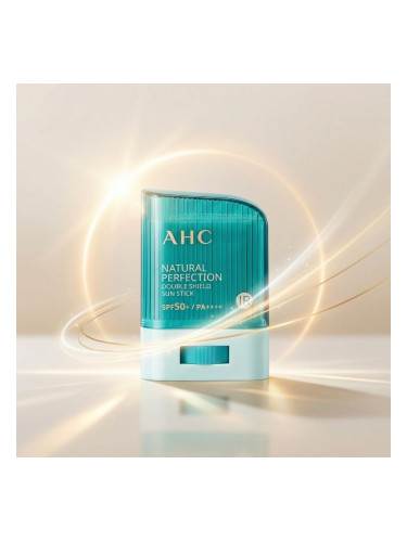 Анти-ейдж слънцезащитен балсам-стик SPF50 AHC Natural Perfection Fresh Sun Stick SPF50+ (green)