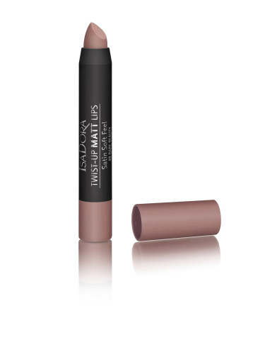 Мат - гланц червило IsaDora Twist up Matt Lips Nude Collection