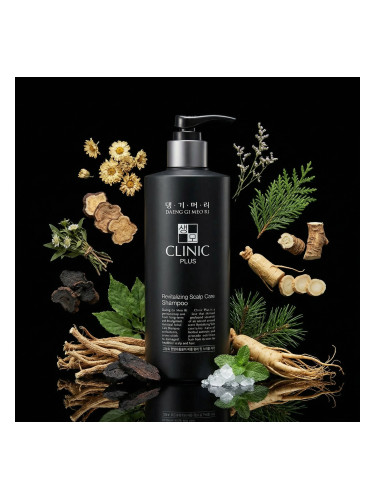 Ревитализиращ шампоан против косопад Doori Clinic Plus Revitalizing Scalp Care Shampoo