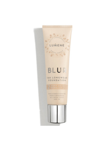 ВЕГАН Дълготраен фон дьо тен SPF 15 Lumene Vegan Blur Soft Honey Outlet