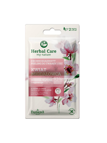 Скраб за лице и устни Бадемов цвят Farmona Herbal Care