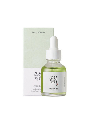 Успокояващ серум за лице Beauty of Joseon Calming Serum: Green tea + Panthenol