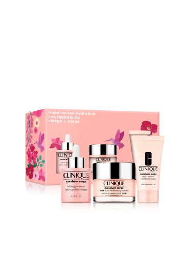 КОМПЛЕКТ CLINIQUE Moisture Surge ​From Head To Toe Set Комплект дамски  