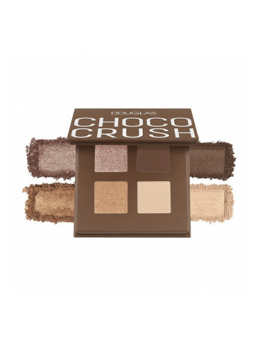 DOUGLAS  Makeup 4 Shades Eyeshadow Palette Choco Crush Сенки палитра  5,20gr