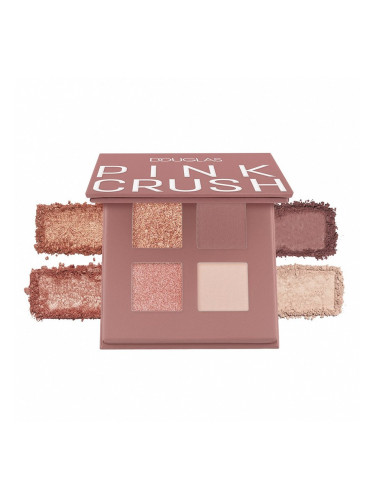 DOUGLAS  Makeup 4 Shades Eyeshadow Palette Pink Crush Сенки палитра  5,20gr
