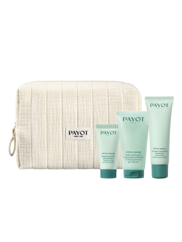 КОМПЛЕКТ PAYOT Pâte Grise Émulsion Matifiante Hydratante & Pâte Grise Gelée Nettoyante Специална грижа дамски  