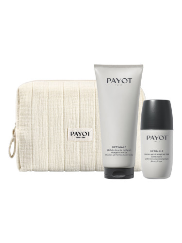 КОМПЛЕКТ PAYOT Optimale Gel De Douche Intégral & Optimale 24H Roll-On Antiperspirant Душ гел мъжки  
