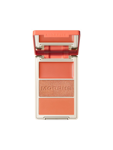 MORPHE Cheek Thrills Multi-Finish Face Trio Палитра   