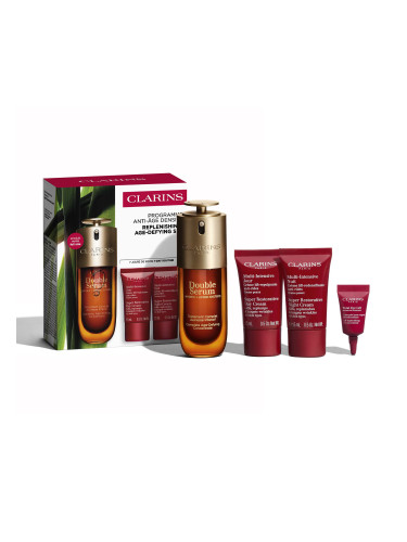 КОМПЛЕКТ CLARINS Double Serum & Super Restorative. Youthfulness programme. Серум дамски 50ml