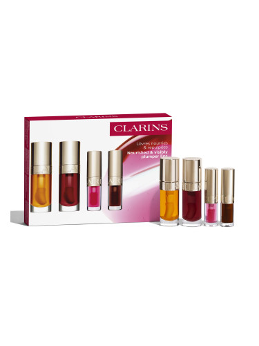 КОМПЛЕКТ CLARINS Glowy Collection Продукт за устни дамски  