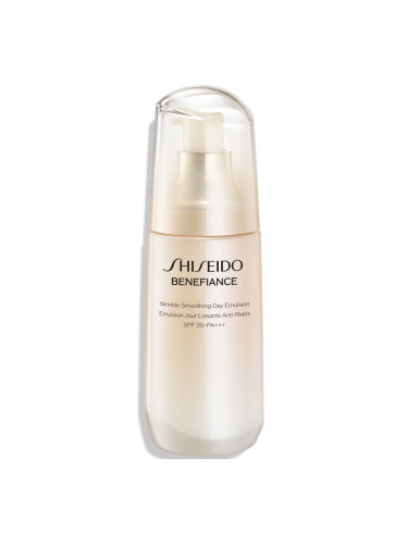 SHISEIDO Benefiance Wrinkle Smoothing Day Emulsion SPF30 PA+++  Хидратираща емулсия дамски 75ml