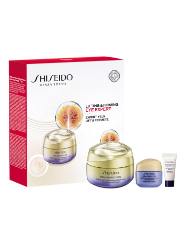 КОМПЛЕКТ SHISEIDO Vital Perfection Eye Cream Комплект дамски  