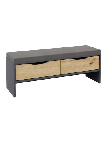 ПЕЙКА КАРПО С 2 ЧЕКМЕДЖЕТА  125/37/48h СИВ МЕТАЛИК/ДЪБ АРТИСАН