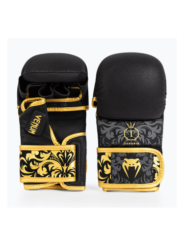 Ръкавици за спаринг Venum x Ilia Topuria Unmatched MMA Sparring black/gold