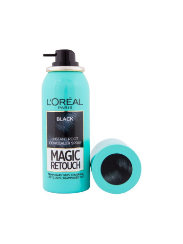 L\'Oréal  MAGIC RETOUCH Спрей за прикриване на бели корени 1 BLACK