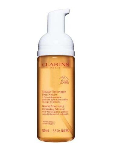 Clarins Gentle Renewing Cleansing Mousse Почистваща нежна пяна за всеки тип кожа