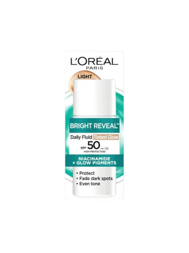 L'Oreal Paris Bright Reveal UV Tinted Флуид за лице