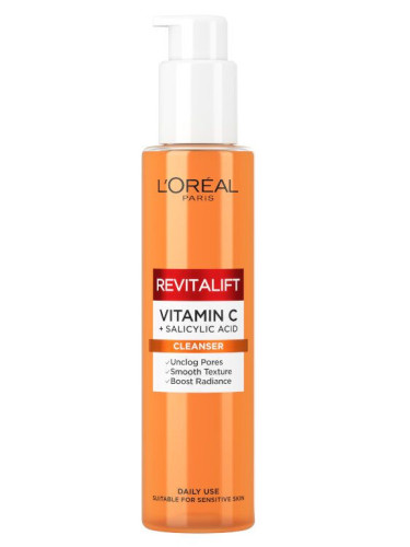 L'Oreal Paris Revitalift Cleanser Vitamin C Гел за почистване на лице
