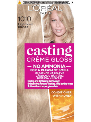 L'Oreal Paris Casting Creme Gloss 1010 Light Iced Blonde Боя за коса