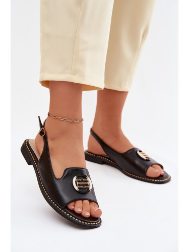 Дамски сандали S.Barski с декорация