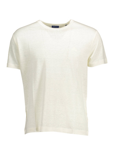 Мъжка тениска с къс ръкав GANT, бяла