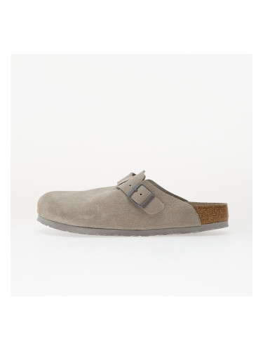 Сникърси Birkenstock Boston Soft Footbed Suede Leather Unisex Stone Coin EUR 41