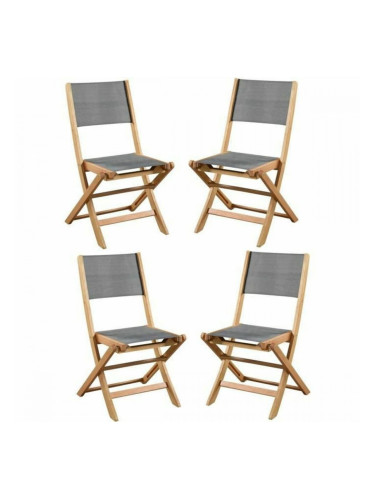 Aiatool Acacia Сив 50 x 57 x 90 cm (4 Части)