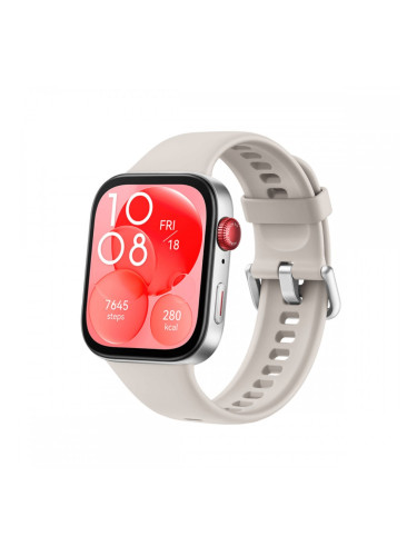 Смарт часовник Huawei Watch Fit 3 Бял Сребрист