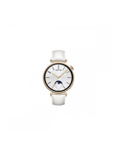Смарт часовник GT4 Classic Huawei Watch GT 4 41mm Бял Златен