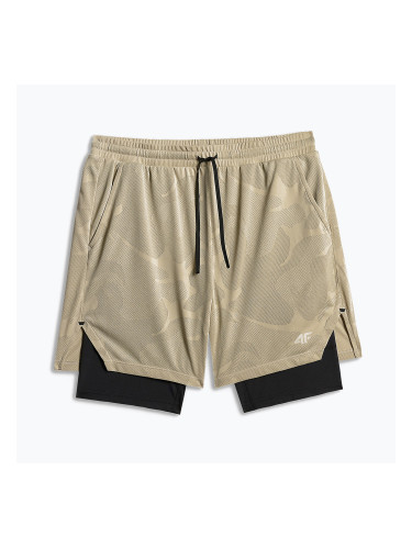 Мъжки къси панталони/шорти 4F Athletic FNK M1424 beige