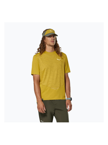 Мъжка тениска Salewa Pedroc Tech Dry olive oil