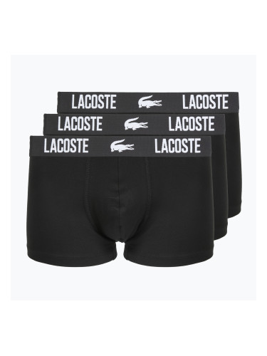 Мъжки боксерки Lacoste 5H2393 3 чифта black