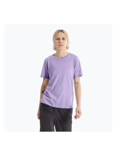 Дамска тениска Arcteryx Kragg Sl Cotton Emblem Crew mallow