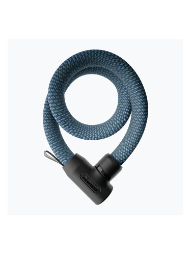 Устойство за заключване на велосипед ABUS Yarnit 4004K/110 denim blue
