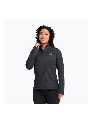 Дамски поларен суитшърт Jack Wolfskin Anytrail Full Zip phantom