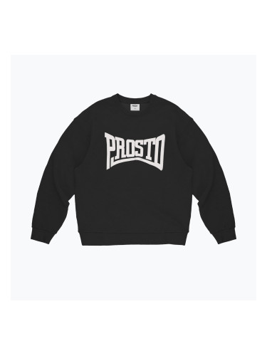 Мъжки суитшърт PROSTO Ever Crewneck black