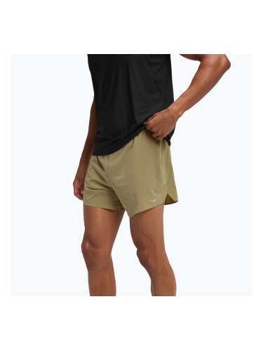 Мъжки шорти за бягане HOKA Glide 5" wild mushroom